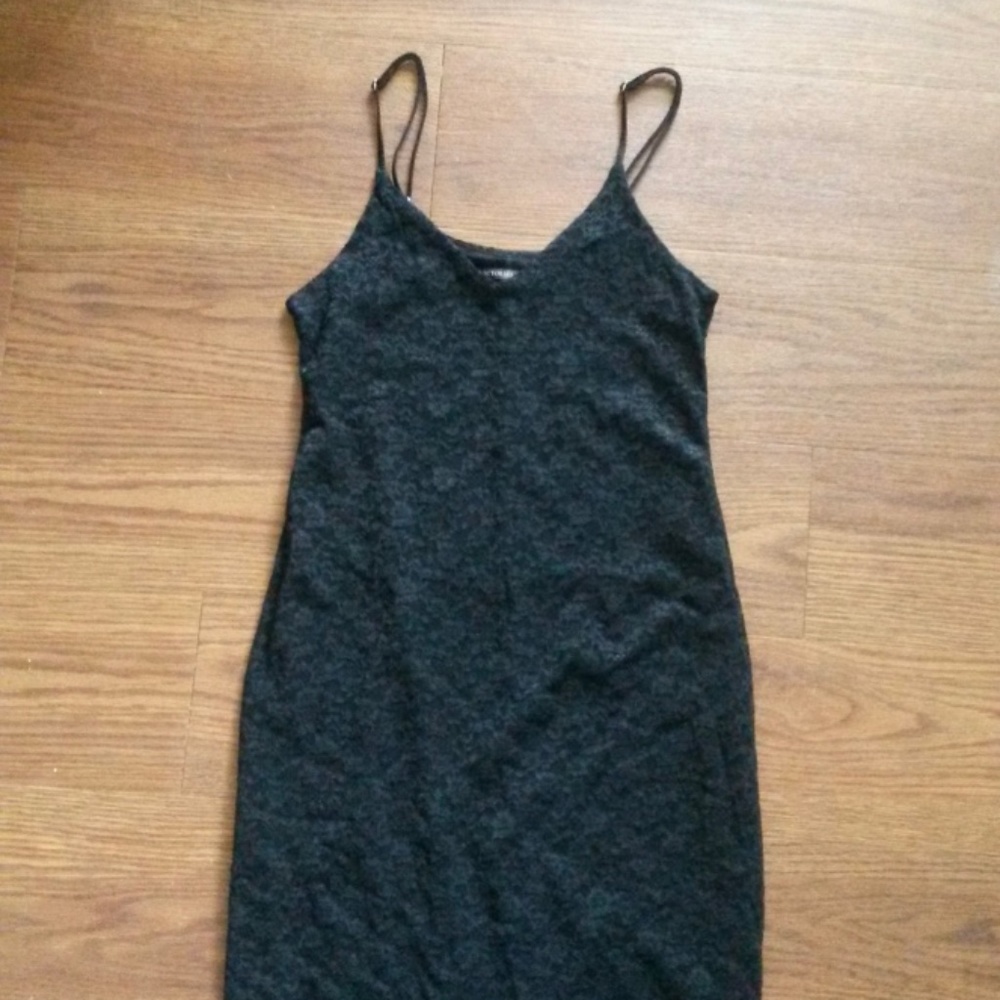 Victoria's Secret black lace slip dress XS